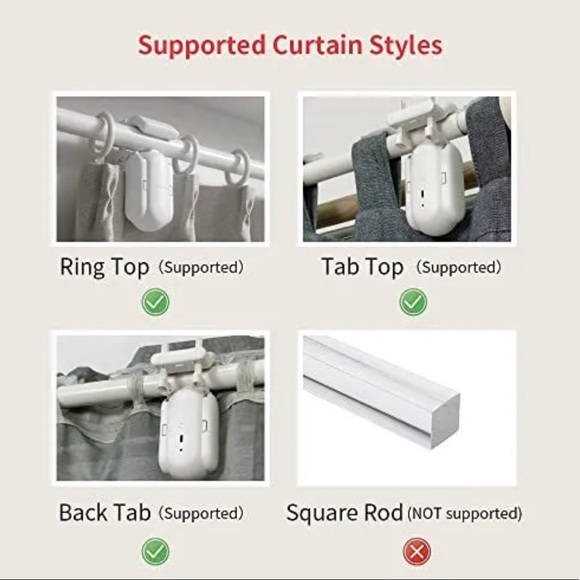 SwitchBot Curtain Smart Electric Motor - Wireless App or Automate Timer Control - Picture 7 of 7